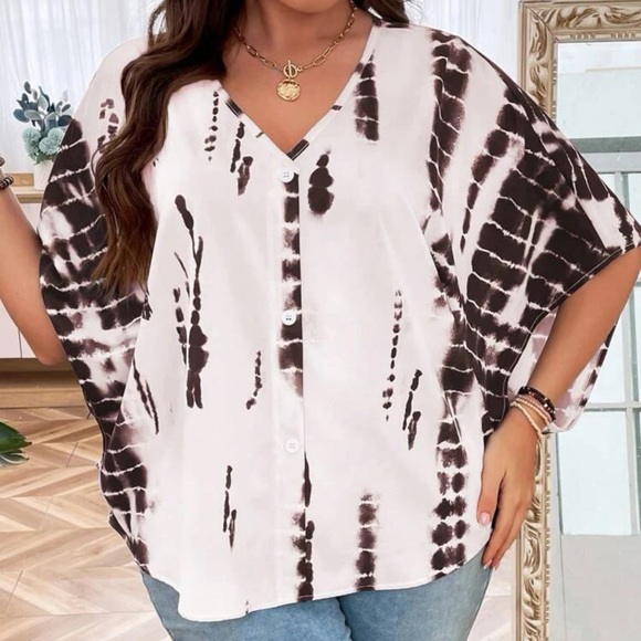 CpKikessa - Tie Dye Blouse